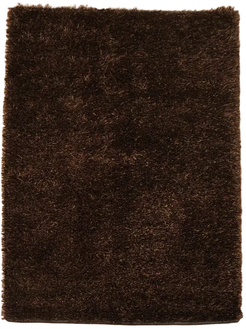 Rich Brown Shag Rug to Bring Warmth and Comfort to Home 5x7 ft