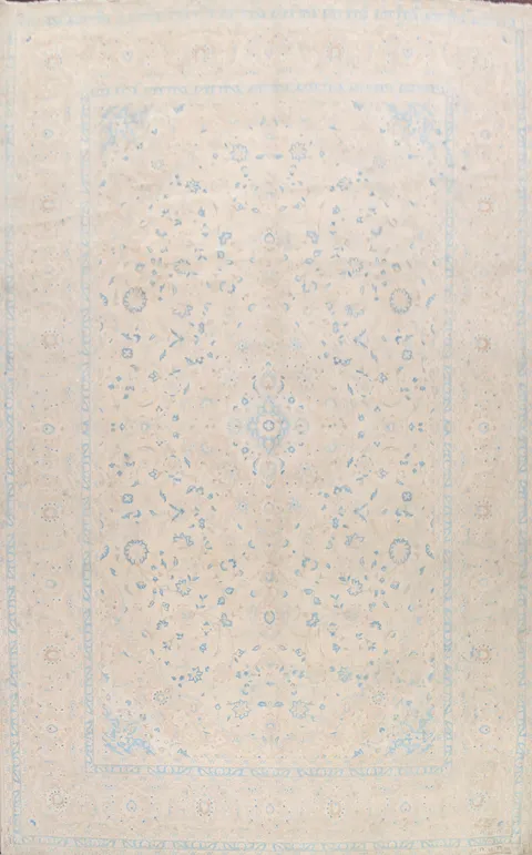 Floral Kashan Persian Area Rug 10x13