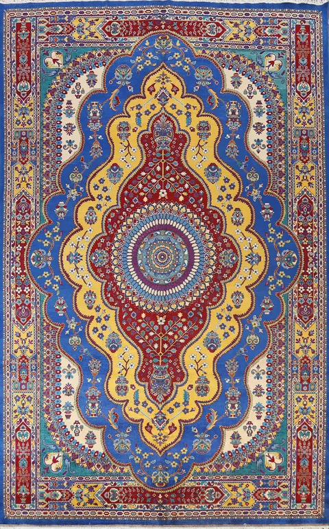 100% Vegetable Dye Bakhtiari Persian Area Rug 10x14