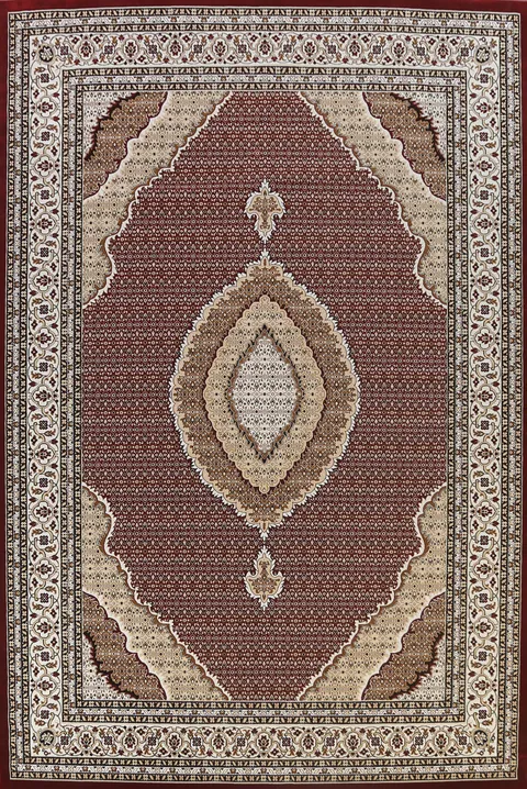 Traditional Tabriz Mahi Area Rug