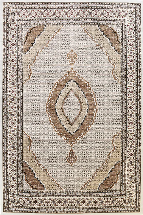 Traditional Tabriz Mahi Area Rug