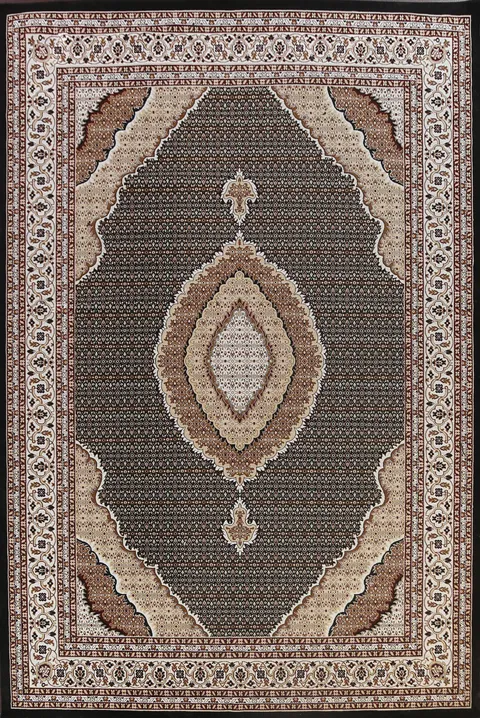 Traditional Tabriz Mahi Area Rug