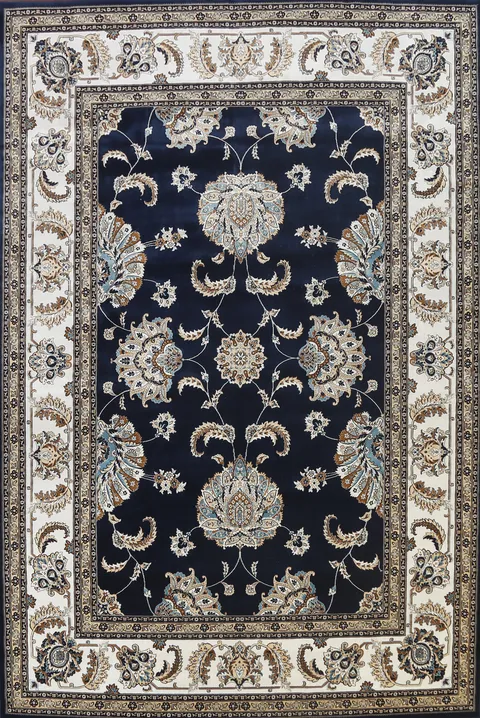 Traditional Floral Tabriz Area Rug