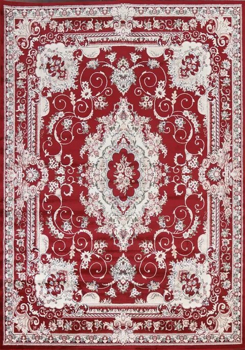 Turkish Red Transitional Oriental Rug