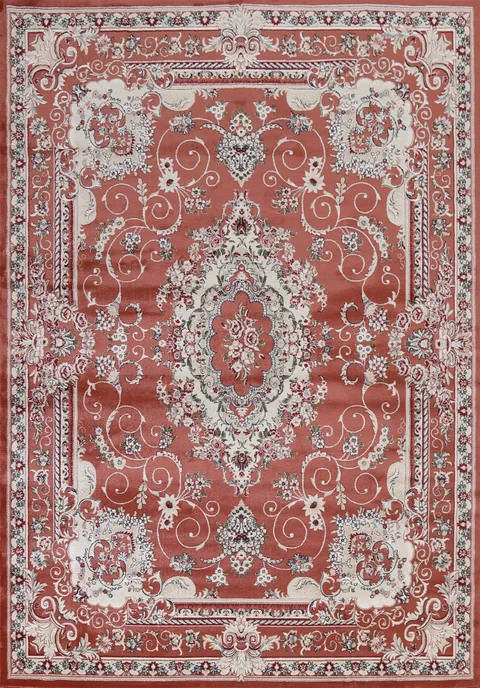 Turkish Floral Transitional Oriental Rug