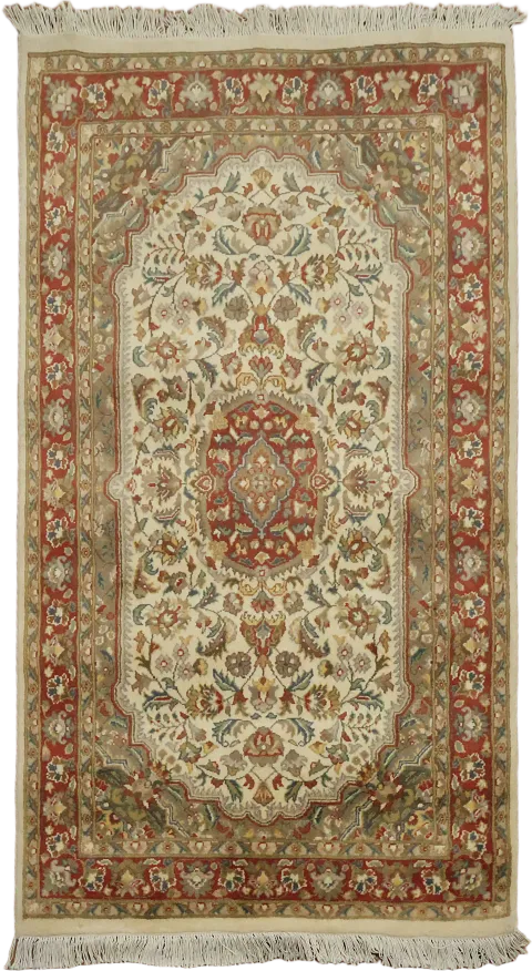 100% Vegetable Dye Tabriz Oriental Area Rug 3x6