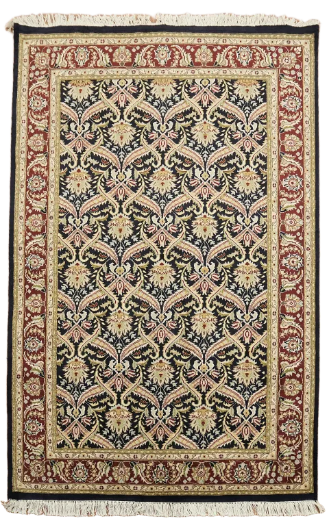 100% Vegetable Dye Tabriz Oriental Area Rug 5x7