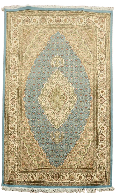 Traditional Tabriz Mahi Oriental Area Rug 4x7