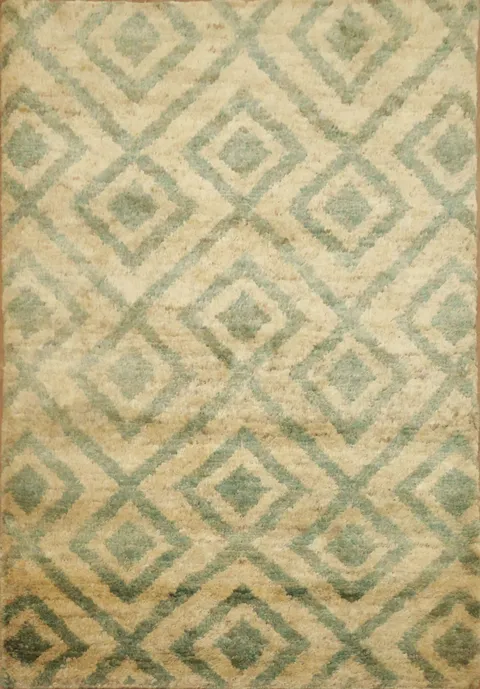 Tribal Contemporary Oriental Area Rug 4x6