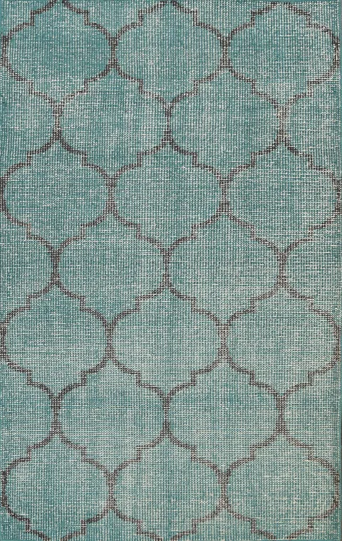 Vintage Style Trellis Oriental Area Rug 4x6