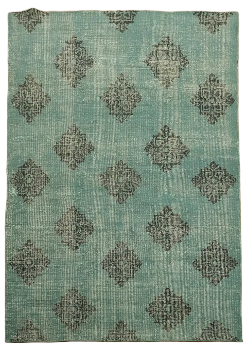 Vintage Style Abstract Oriental Area Rug 8x11