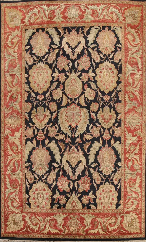 All-Over Floral Agra Oriental Area Rug 8x12