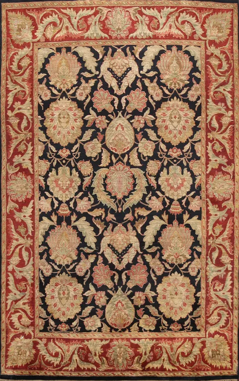 All-Over Floral Agra Oriental Area Rug 8x11