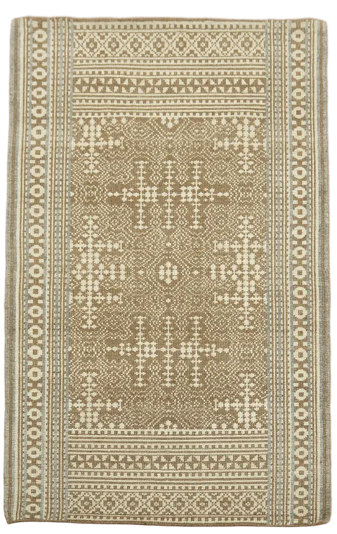 Geometric Oushak Oriental Area Rug 5x8