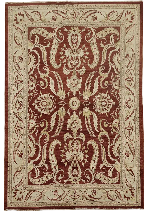 Floral Peshawar Chobi Oriental Area Rug 8x10