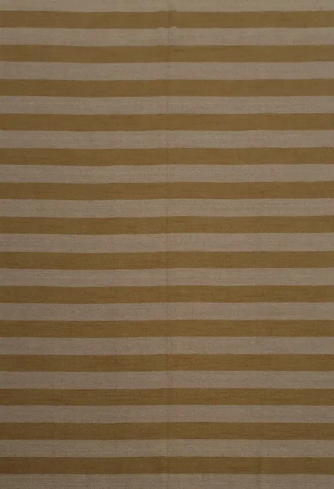 Chic and Modern Minimalist Striped Gabbeh Area Rug 8x10
