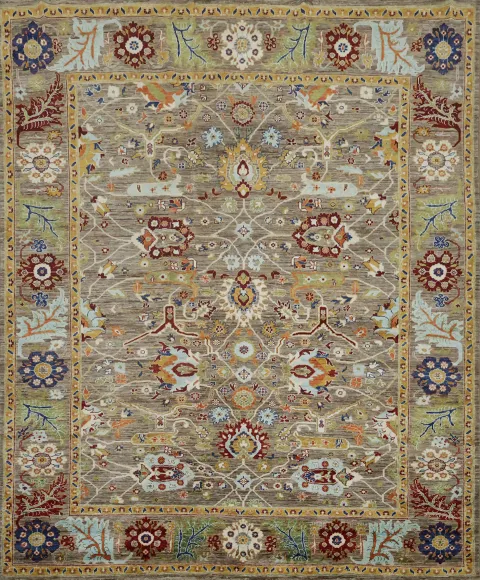 Vegetable Dye Ziegler Oriental Area Rug 8x10
