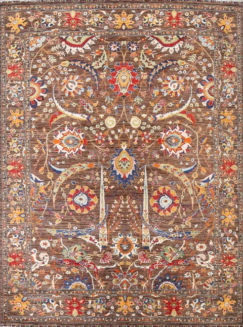 Vegetable Dye Ziegler Oriental Area Rug 8x10
