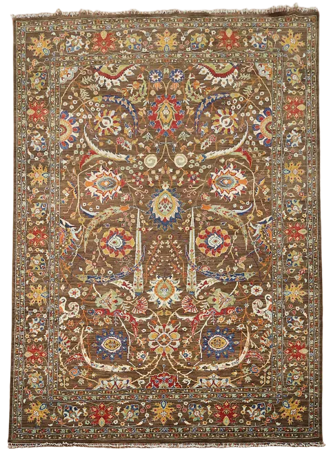 Vegetable Dye Ziegler Oriental Area Rug 9x12