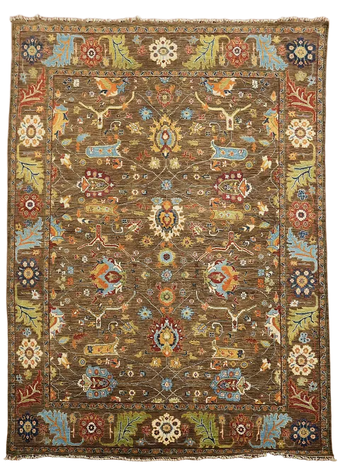 Vegetable Dye Ziegler Oriental Area Rug 9x12