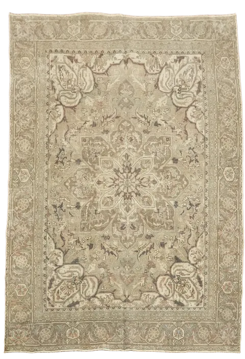 Wool Heriz Persian Rug 7x10