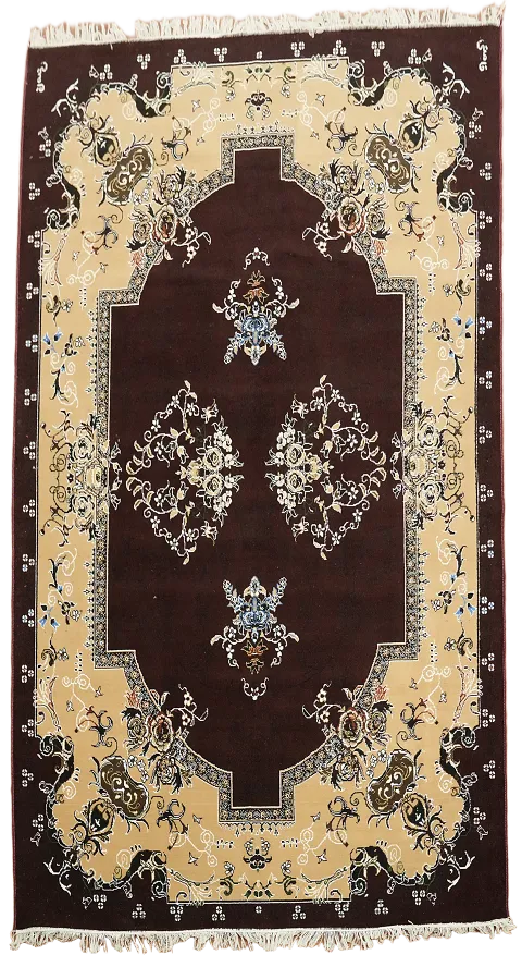 Turkish Aubusson Area Rug 7x10