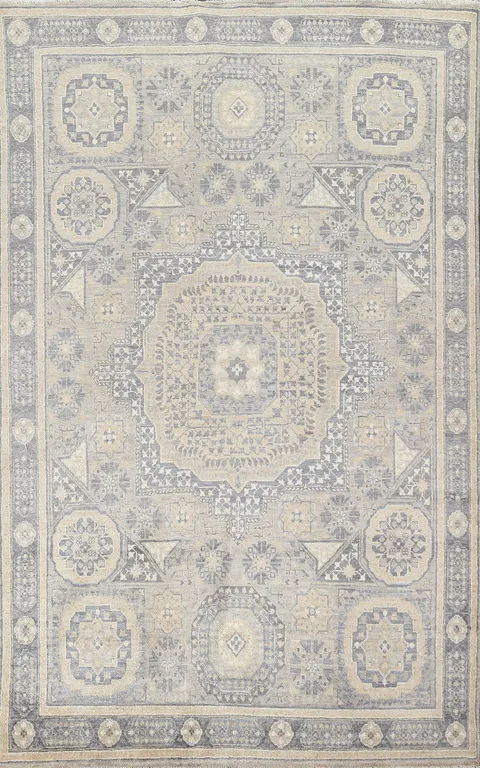 Vegetable Dye Khotan Oriental Area Rug 5x8