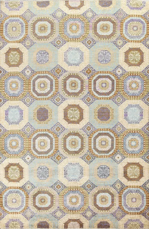 Vegetable Dye Gabbeh Kashkoli Wool Area Rug 7x10