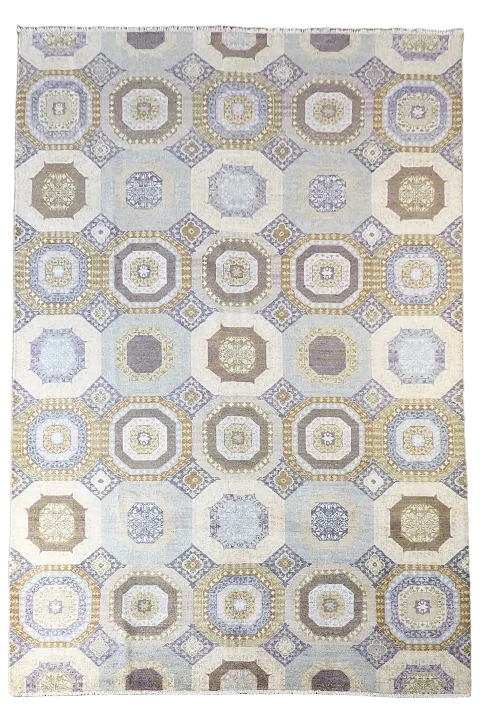 Vegetable Dye Gabbeh Kashkoli Wool Area Rug 7x10