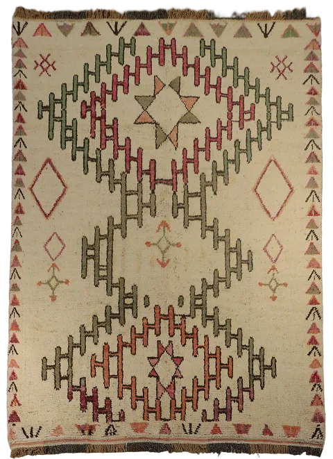 Handmade Tribal Moroccan Wool Area Rug 8x11