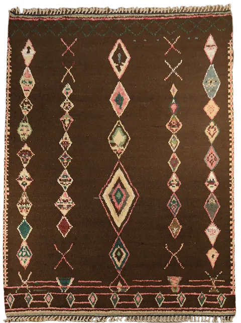 Tribal Moroccan Handmade Area Rug 8x11