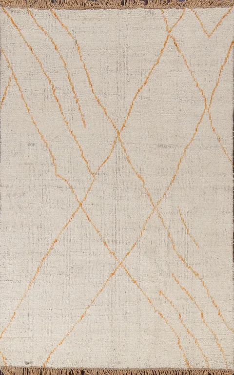 Trellis Moroccan Oriental Area Rug 5x9