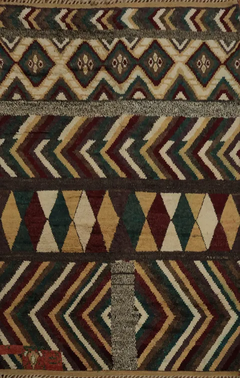 Enhance Your Home with Ethnic-Inspired Moroccan Wool Area Rug 8x11