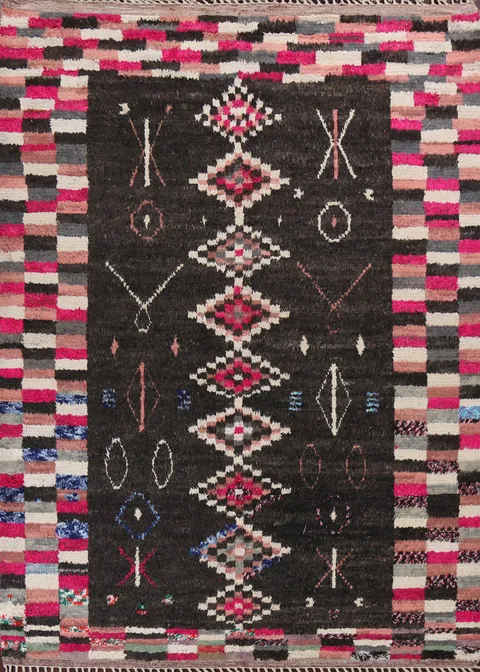 Tribal Moroccan Handmade Area Rug 8x11