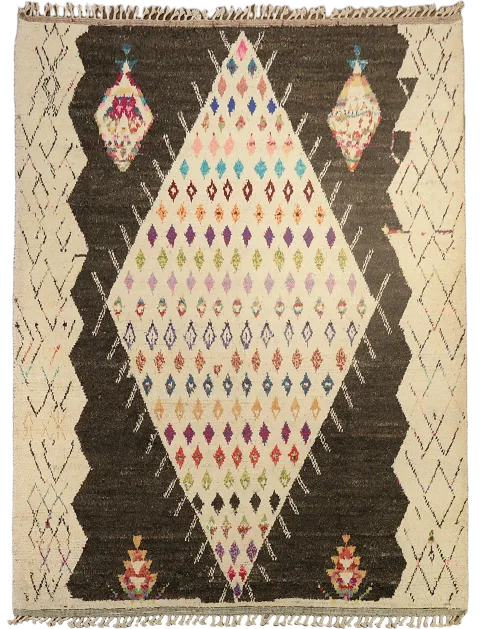 Moroccan Handmade Area Rug 8x11