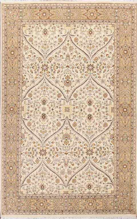 Sophisticated Oriental Rug with Rich Ornate Patterns 6x9