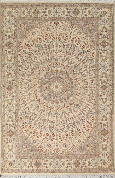 Vegetable Dye Tabriz Handmade Area Rug 6x9
