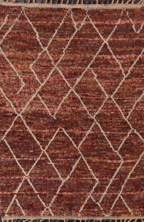 Trellis Moroccan Oriental Area Rug 5x8