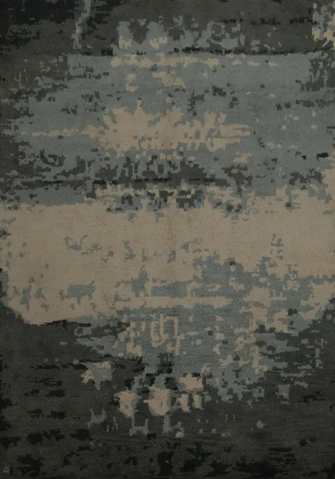 Sophisticated Muted Abstract Area Rug 8x10 for Chic Interiors