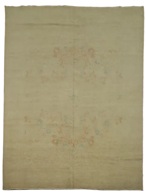 Handmade Oushak Chobi Oriental Area Rug 9x12