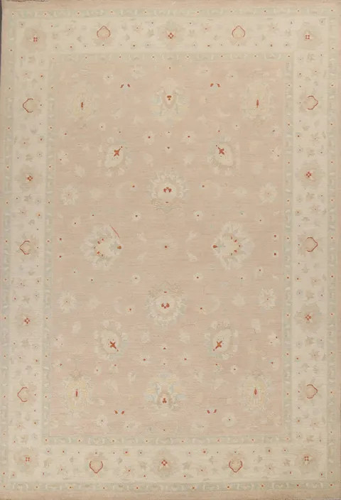 Handmade Oushak Chobi Wool Area Rug 9x12
