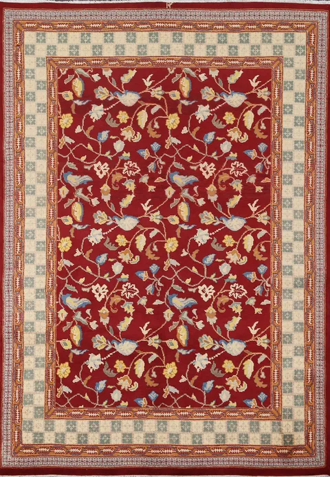 Vegetable Dye Red Ziegler Oriental Area Rug 5x7