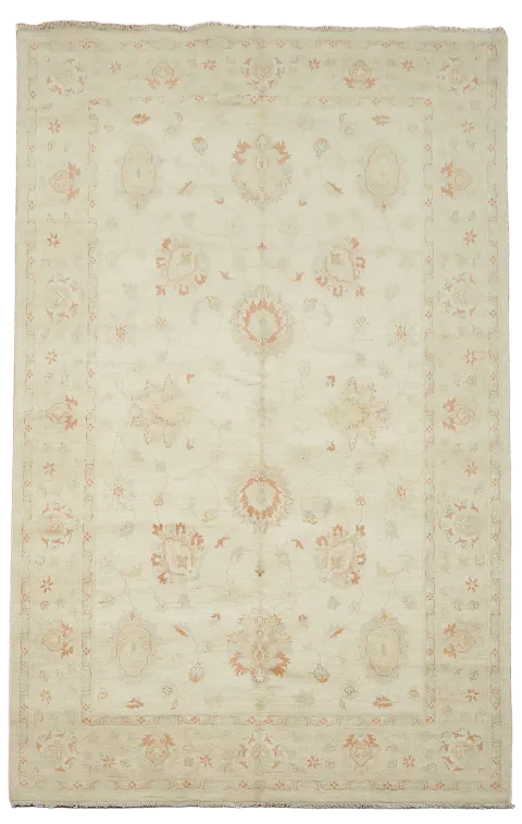 Vegetable Dye Peshawar Chobi Handmade Area Rug 7x10