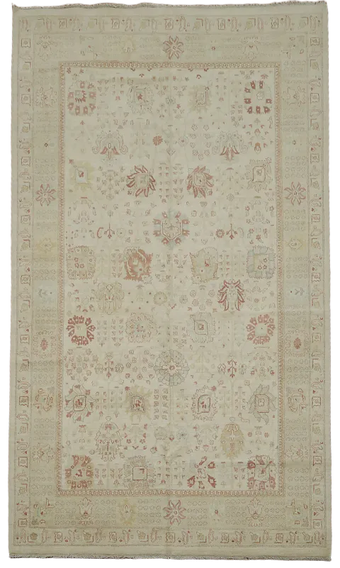 Vegetable Dye Peshawar Chobi Wool Area Rug 6x10