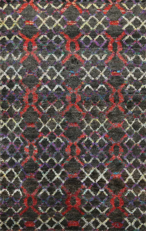 Trellis Moroccan Oriental Area Rug 4x6