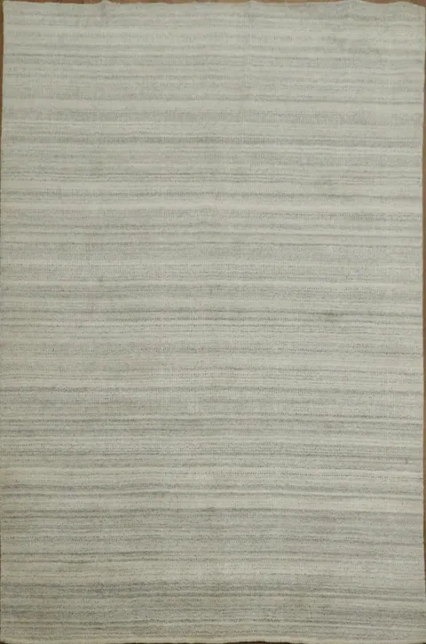 Stripe Gabbeh Oriental Area Rug 5x8