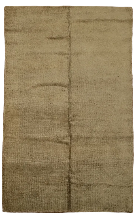 Hand-Knotted Contemporary Oriental Area Rug 5x8