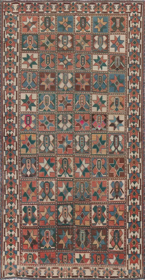 Garden Design Bakhtiari Persian Area Rug 5x9