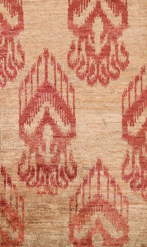 Geometric Oushak Oriental Area Rug 5x8