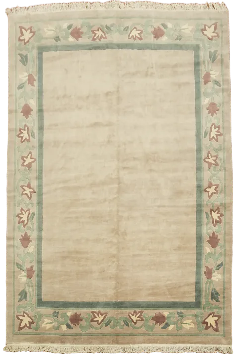 Vegetable Dye Nepalese Oriental Large Rug 12x15